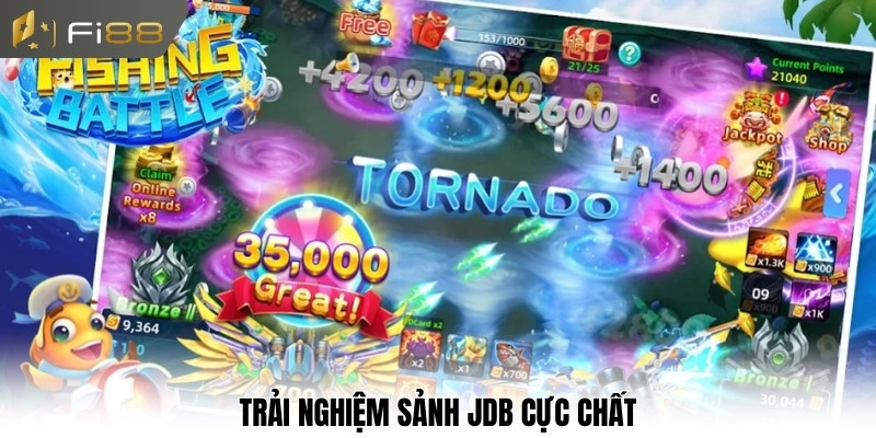 Trải nghiệm sảnh JDB cực chất