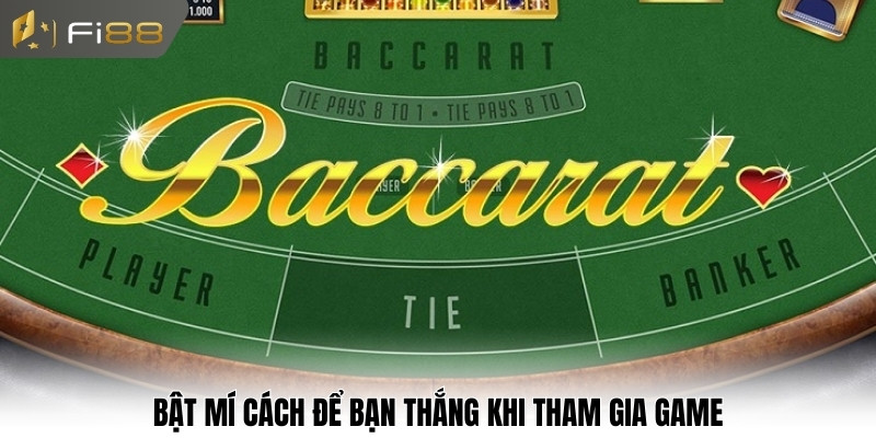 Bật mí cách để bạn thắng khi tham gia game